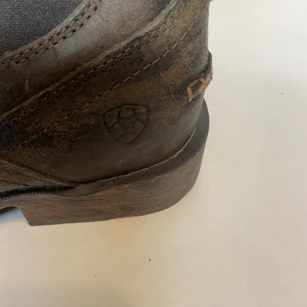 Ariat Midtown Rambler‎ Chelsea Ankle Boots Men 9D Cowboy Barn Brown Leather
